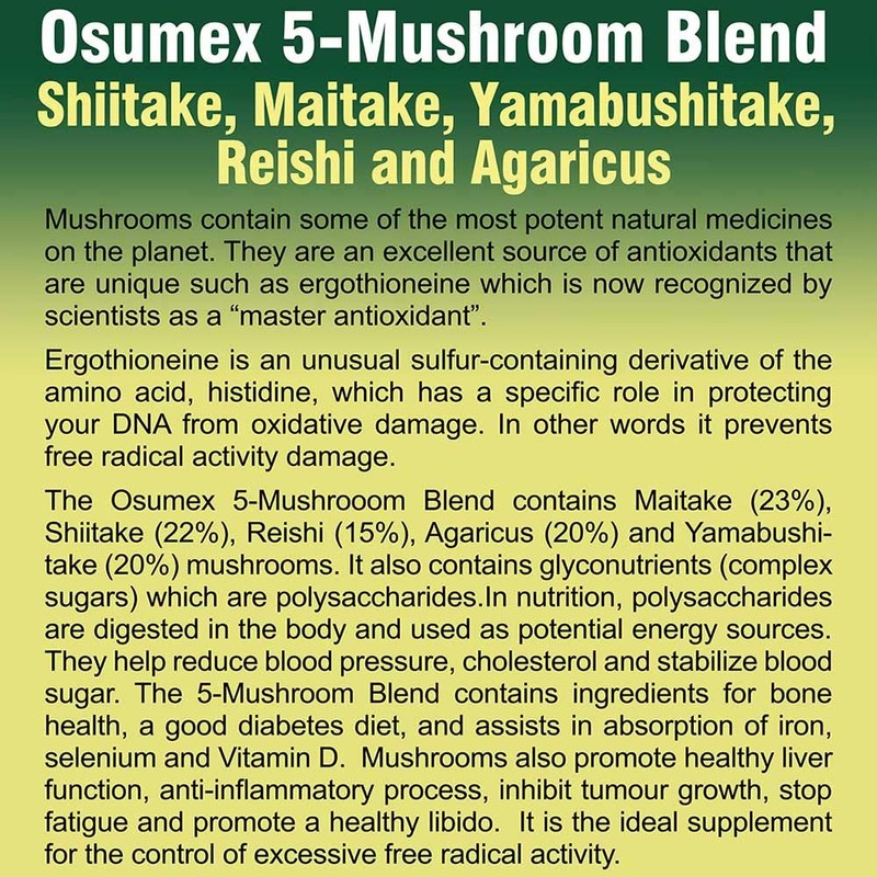 Osumex 5-Mushroom Blend - 30 Sachets Pack - Reduced