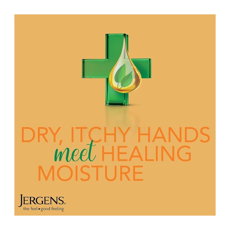 Jergens, Ultra Healing, Hand & Body Cream, 3.4 fl oz,