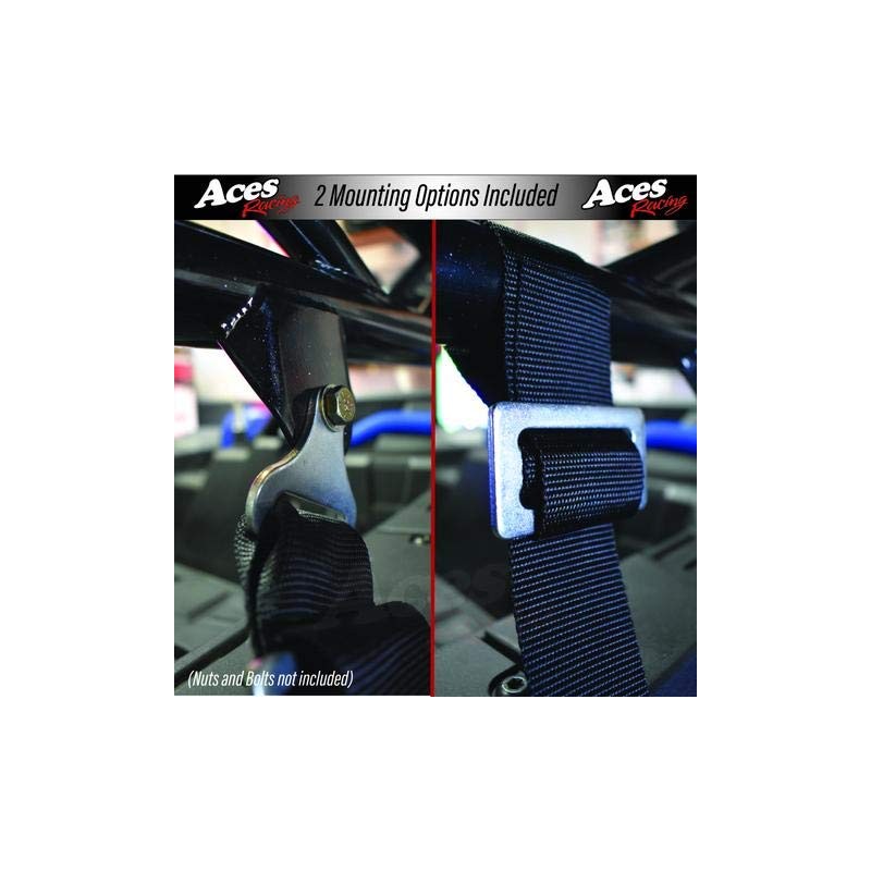 AAAA Aces Racing 5 Point Harness (Pair) Polaris Canam With