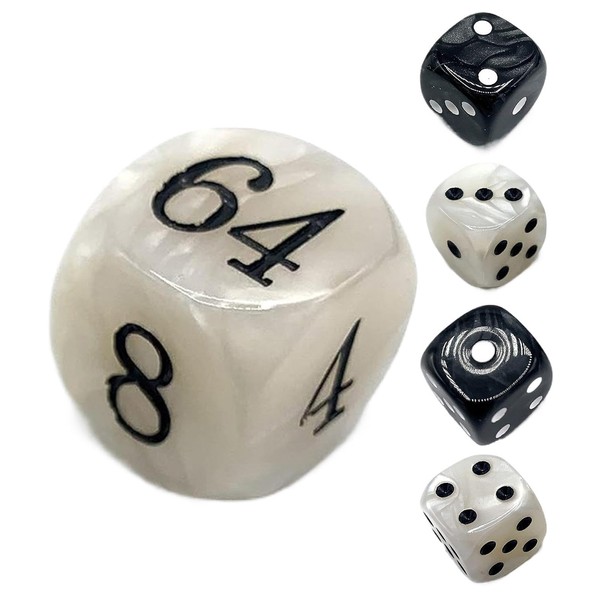 Backgammon Dice Set - Family Night Board Game Dice Combo