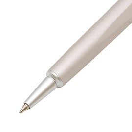 ZOOM BC-ZL2EC08 Oil Based Ballpoint Pen, 0.02 inch (0.5 mm), Matte Silver