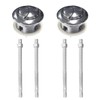 Pack of 2 Toilet Flush Knobs, Toilet Sink Parts, Toilet