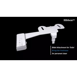 Hibbent Bidet Fresh Water Spray Kit Non Electric Toilet Seat Attachment Cold Wash New