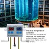 110-220V Digital Dual Temperature Controller LED Celsius Thermostat Regulator Heating