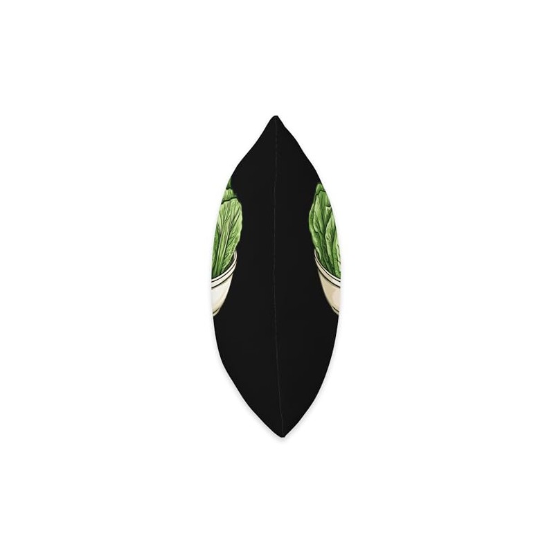 Romaine Lettuce In A Bowl Throw Pillow