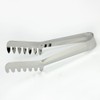 com-four® 3-Piece Pizza and Pasta Set, Stainless Steel, Serving Tongs,