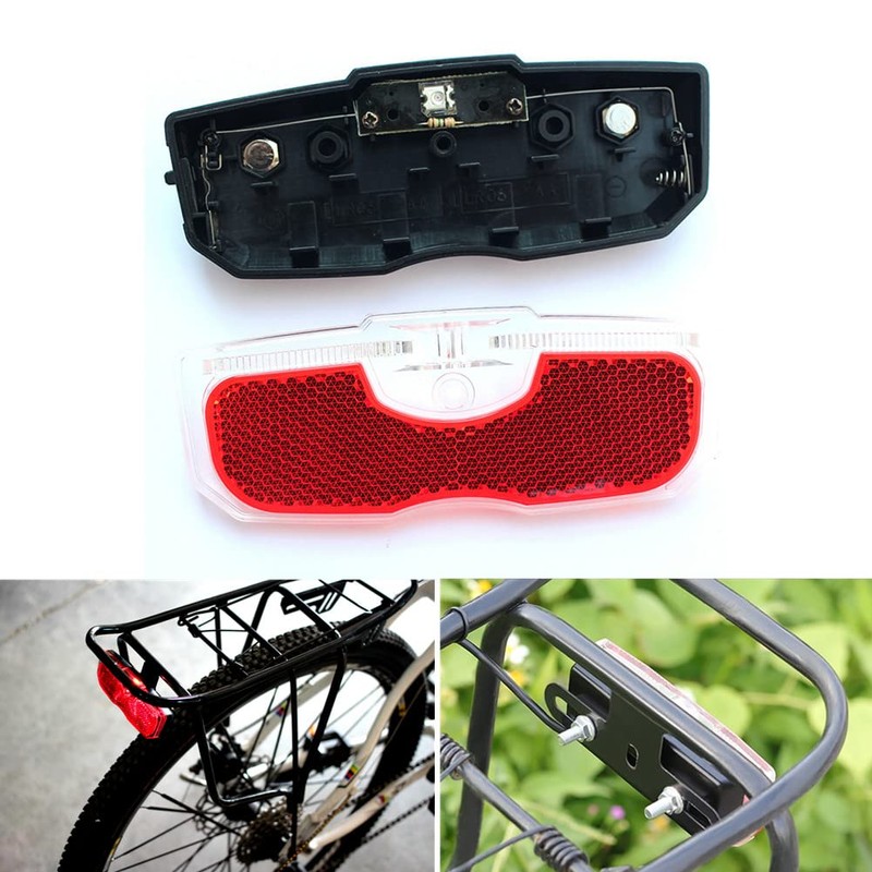 Bike Tail Light, Bicycle Rear Reflector Tail Light for Luggage