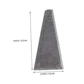 iplusmile 20pcs Small Hammer Axe Replacement Tools Triangle Wedge Axe Wedge for Camping Home Use