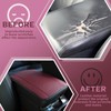 Piburth Car Center Console Armrest Pad, 12.6X 7.2 Inch PU