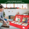 Wrapping Paper Storage - 80.5x34x14cm Wrapping Paper Organizer for Gift