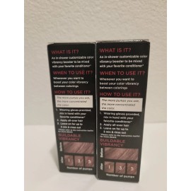 Schwarzkopf 2 packs chwarzkopf Color Boost Vibrancy Booster Brown NEW