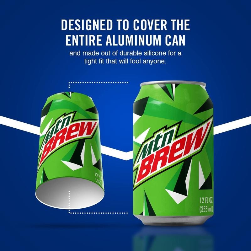 MTN Brew Beersy Silicone Can Cover Sleeve - Size: Coors