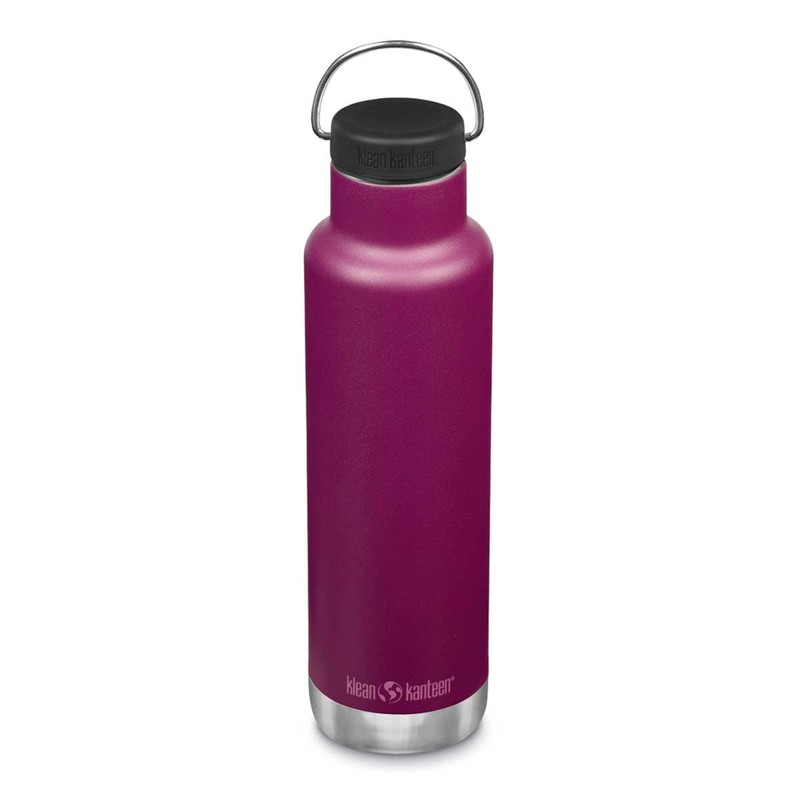 Klean Kanteen Classic Insulated Water Bottle 592ml, Black