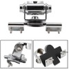 RB-400 Silver Car Antennas Bracket Mount Clip Holder With 4