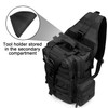 G4Free Tactical EDC Sling Bag Backpack with Adjustable Holster Military