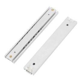 16mm Mini Aluminum Alloy Smooth Slideway for Drawer Cabinet 2pcs/ Set (100mm)
