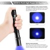LIGHTFE Blacklight 395nm UV Flashlight UV301A-Plus with SSC UV LED,