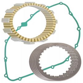 Caltric Clutch Friction Plates And Gasket Kit for Honda VF750S V45 Sabre 1982 1983