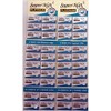 Super-max Razor Platinum Blades 20 Tucks of 5 Blades Each