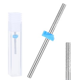 Cuticle Remover Drill Bit Nail Tech Supplies Rotate Bits Nail Drill Bit Carbide Tungsten Rotary Nail Bits Professional Dead Skin Cleaning Tools for Manicure Pedicure Gel Polishing Home Salon