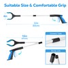Grabber Reacher Tool - 32” Extra Long Foldable Gripper and