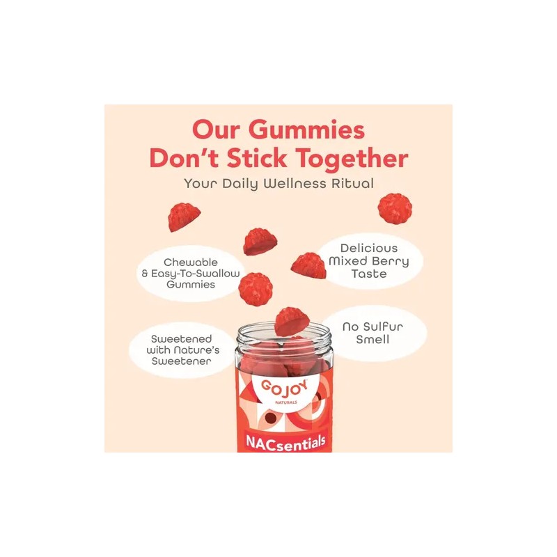 Gojoy Nac 600 Mg Gomitas Sin Azúcar