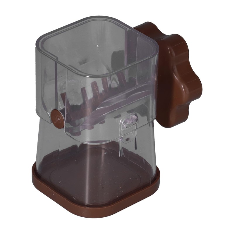 Effortless Nut Mill with Hand Crank Chops Almonds, Hazelnuts and