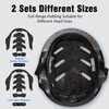 Skateboard Bike Helmet for Adults Women Men Youth Kids (2-3-5-8-14+