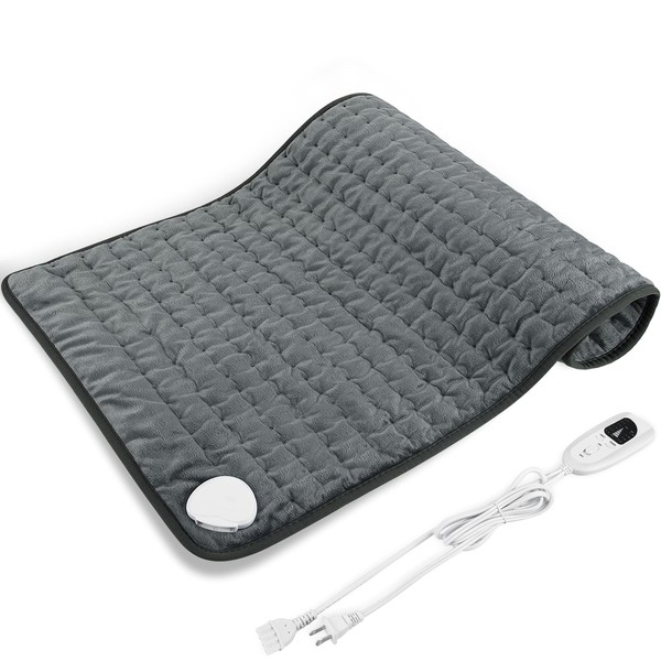 Heating Pad,Electric Heating Pad for Moist & Dry Heat,Extra Large 30" X 16"Heating Pads for Neck, Back,Shoulder & Sore Muscle Relief,with Auto Shut Off,Machine Washable