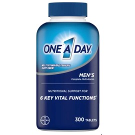 One A Day Men's Health Formula Multivitamin Tablets 300 ct.