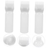 TOVINANNA Hair Dye Bottle Alicator Brush 3pcs Root Comb Applicator