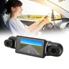 360° Dash Cam, 1080P 4 Channel Camera Front Left Right