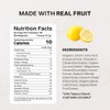 JUST INGREDIENTS Mezcla de bebida de electrolitos de limonada -