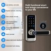 GEKRONE Smart Front Door Lock with Lever Handle, Keyless Entry