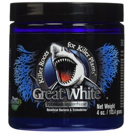 Great White PRPSGW04 100049823 4 oz Mycorrhizae, 4 Ounce