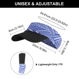 YAMEIZE Soft UP 50 + Visier Hut für-Damen Herren Faltbare Quick Dry UV400 Schirmmütze Sonne Hut Laufen Golf Sport