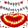 Retisee Anniversary Decorations Happy Anniversary Banner Sign Romantic Feliz Aniversario