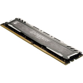 Crucial Ballistix Sport LT BLS2K8G4D26BFSBK 2666 MHz, DDR4, DRAM, Desktop Gaming Memory Kit, 16 GB (8 GB x 2), CL16, Grey