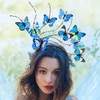 BARTOSI Butterfly Fascinator Hat Headbands Monarch Butterfly Headband Butterfly Hair