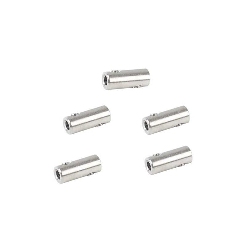 5 Pcs Wire Rope Clips, Stainless Steel 304 Hole Wire