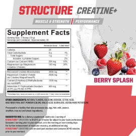 Undefined Nutrition Structure Creatine 30 Porciones                                                                                                   