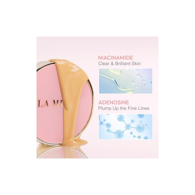 LA MUSE Base De Maquillaje Coreana En Formato Cushion, Tono