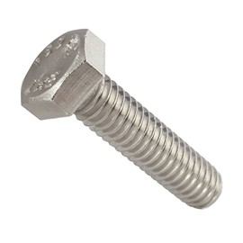 3/4-10 x 1-3/4" Hex Head Cap Screw Bolts, Stainless Steel 18-8, Full Thread, Plain Finish, Flat Point, Quantity 10 by Fastenere