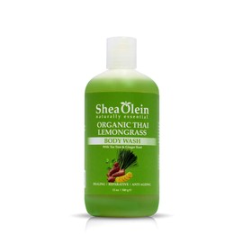 Organic Thai Lemongrass Body Wash with Tea Tree Oil & Ginger Root Extract