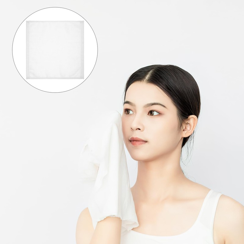 Mikinona Cotton Towel Set 10 Absorbent Hand Face Towels 12x12