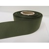 2 metres of 38mm Grosgrain Ribbed Ribbon Olive Dark Green
