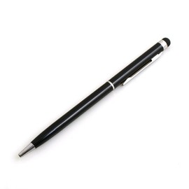 System-S 2 in 1 Black Capacitive Touchscreen Stylus Pen For Tablet PC/Smartphone/PDA