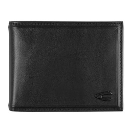 camel active Mens Wood Travel Accessory Wallet - Black, black
