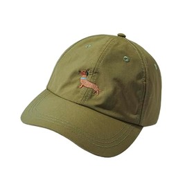 Baddery Dog Hat: Dachshund – Gift for Dog Owners – Dog Cap for Men and Women – Hunter Hunting Cap, Olive Green