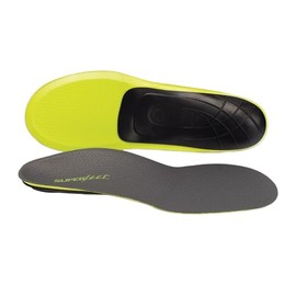 Superfeet Active Support High Arch Insoles, Stable Arch Support, Cuttofit, Orthotic Shoe Insoles for Active Shoes Low Arch (Carbon), Citron, E (UK 8-9.5), Lemon